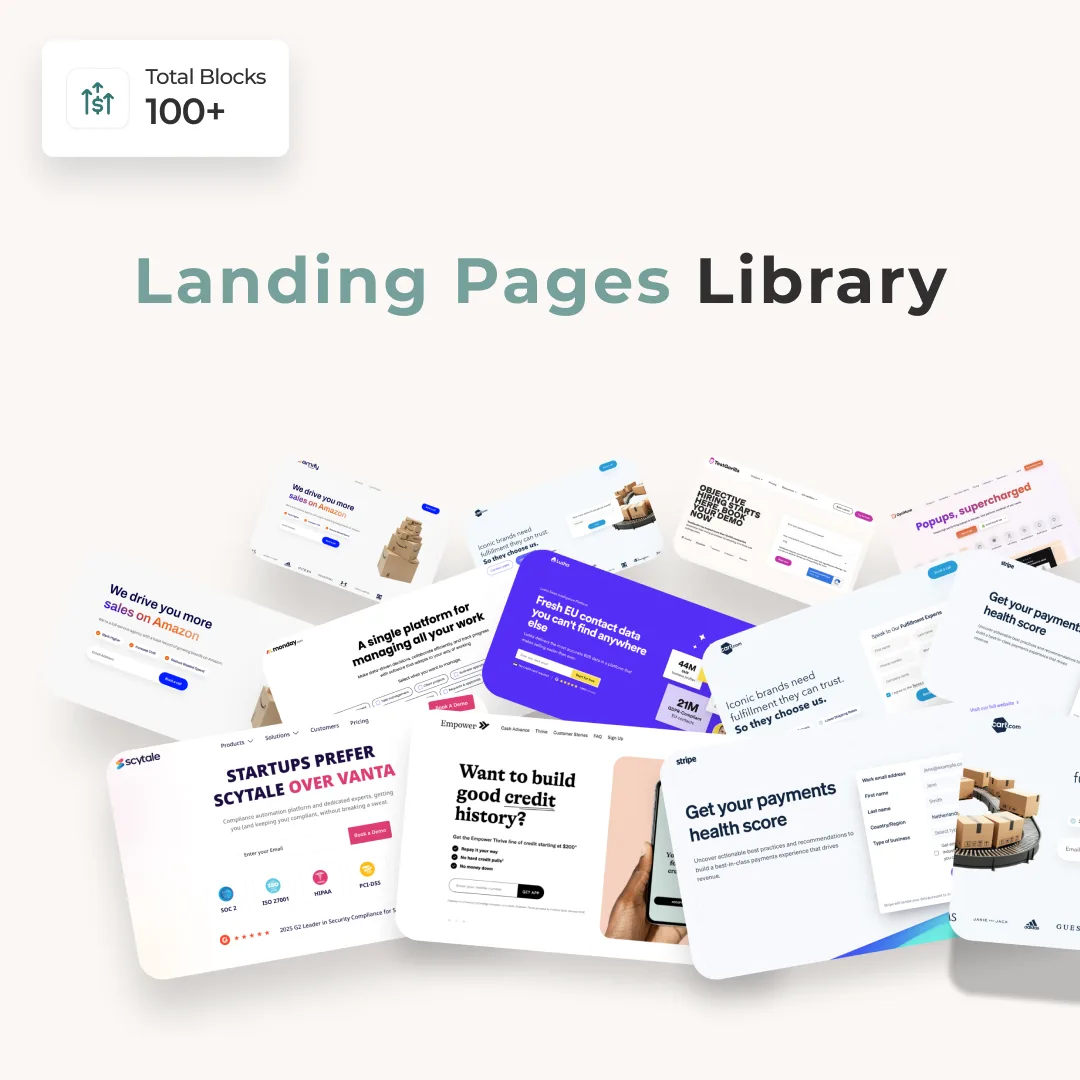 Landing Pages library