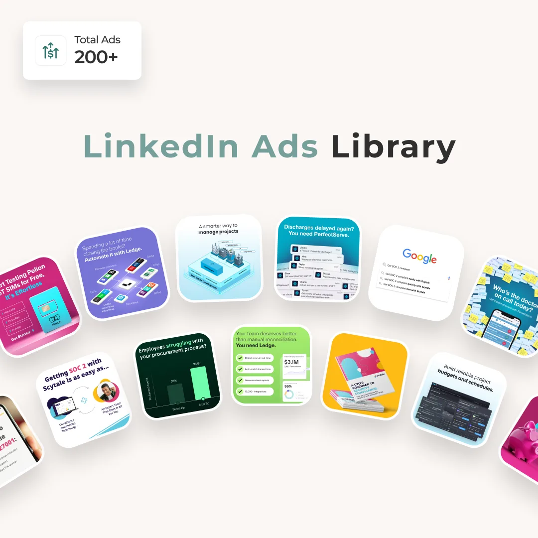 LinkedIn Ads library